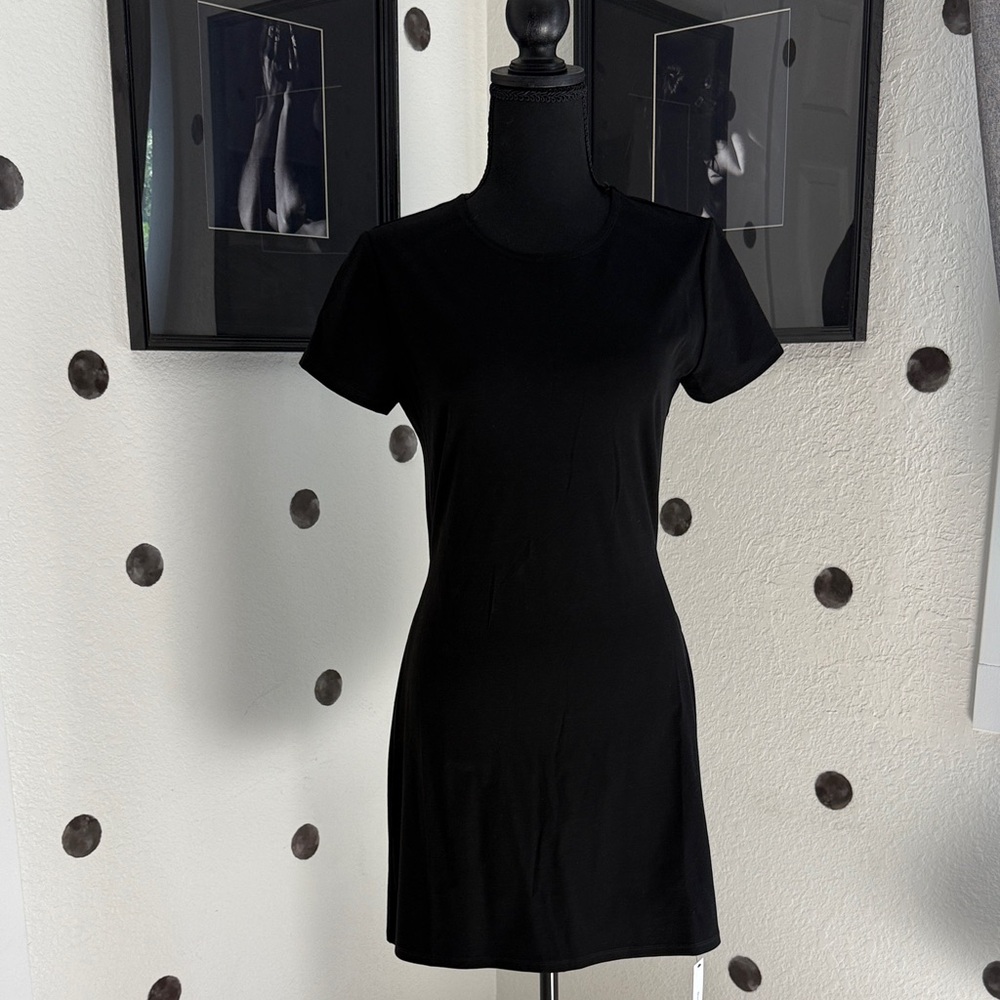 Reformation Black Mini Dress